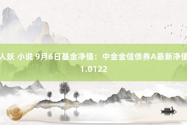 人妖 小说 9月6日基金净值：中金金信债券A最新净值1.0122