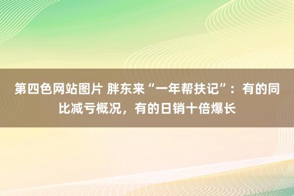 第四色网站图片 胖东来“一年帮扶记”：有的同比减亏概况，有的日销十倍爆长