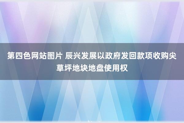 第四色网站图片 辰兴发展以政府发回款项收购尖草坪地块地盘使用权