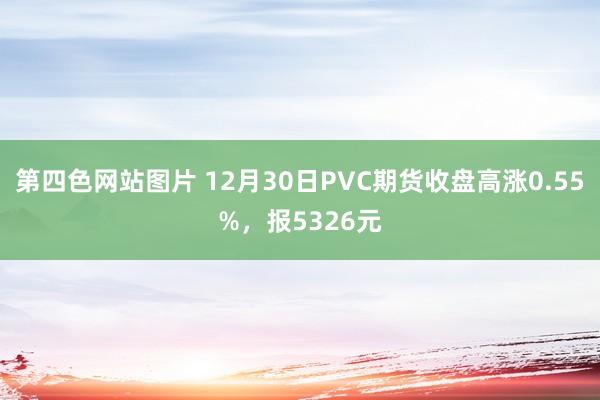 第四色网站图片 12月30日PVC期货收盘高涨0.55%，报5326元