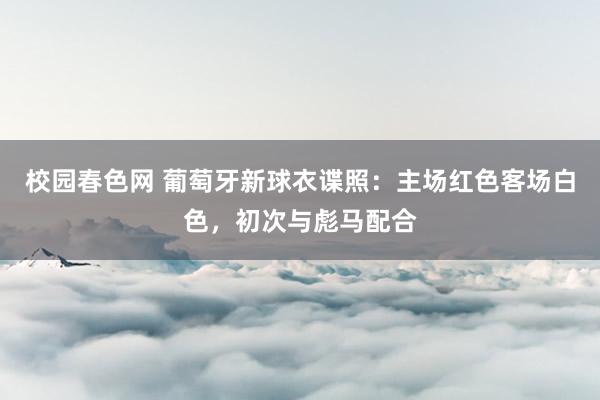 校园春色网 葡萄牙新球衣谍照：主场红色客场白色，初次与彪马配合